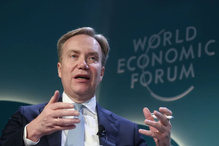 Borge Brende: presidente do fórum alerta que cenário atual pode repetir a década de 70, marcada por um crescimento baixo (Bloomberg/Getty Images)