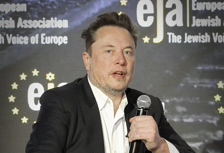 Elon Musk: alerta sobre o impacto de inteligências artificiais com viés 'woke' (Jaap Arrien/Getty Images)