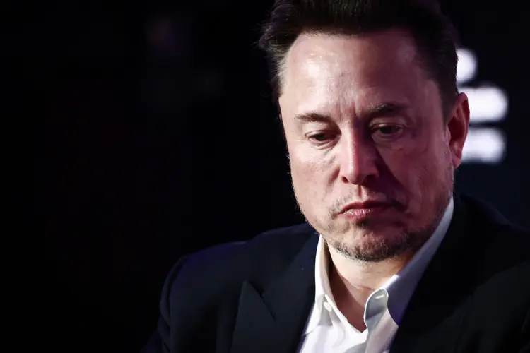 Elon Musk: a alta das ações da Tesla fez a carteira do bilionário engordar US$ 14,5 bilhões (Beata Zawrzel/Getty Images)
