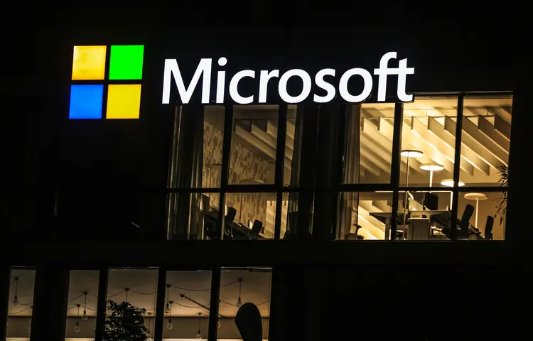 A Microsoft está entre as 10 empresas mais valiosas dos Estados Unidos. (Oliver Berg/Getty Images)