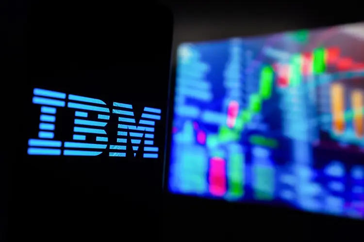IBM: resultado equivale a um ganho de US$ 1,68 por ação (Rafael Henrique/SOPA Images/LightRocket/Getty Images)