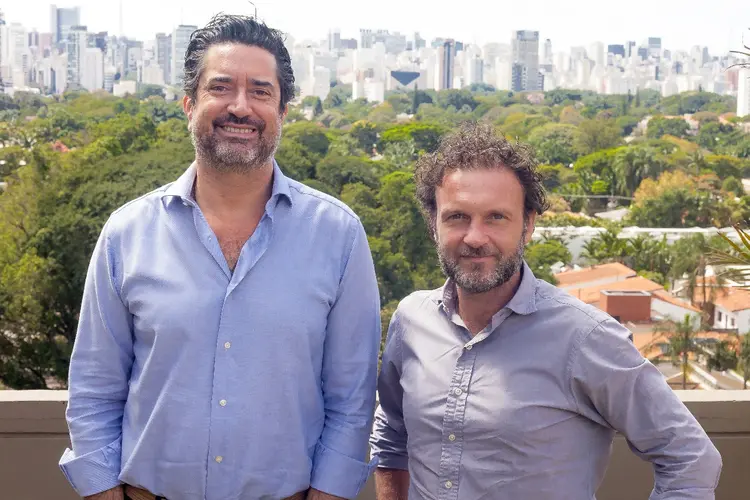 Marcelo de Barros e Luiz Muraca, da Sales Impact.  (Sales Impact/Divulgação)