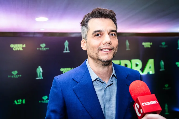 Wagner Moura: ator estrela em Guerra Civil nesta quinta-feira, 18.