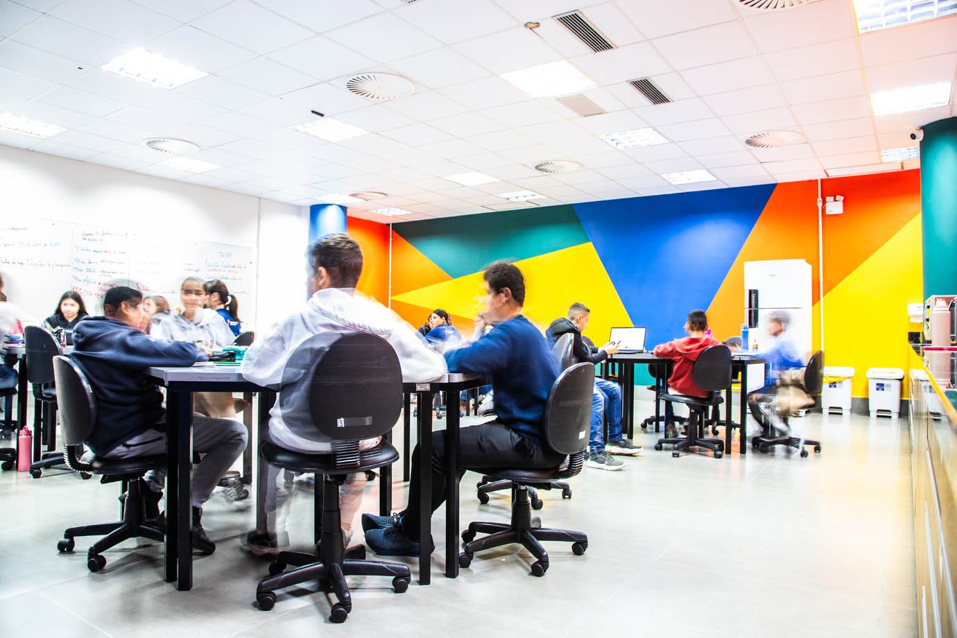 Sala de aula do Biopark Educação em Toledo PR