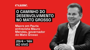 Imagem referente à matéria: Exclusivo: Mauro Mendes, governador do Mato Grosso, é entrevistado da Exame desta segunda-feira