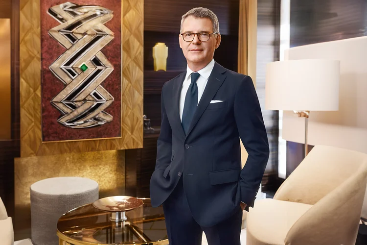 Pierre Rainero, diretor de imagem e herança da Cartier: preocupação em fazer peças para serem usadas (Jean François Robert/Divulgação)