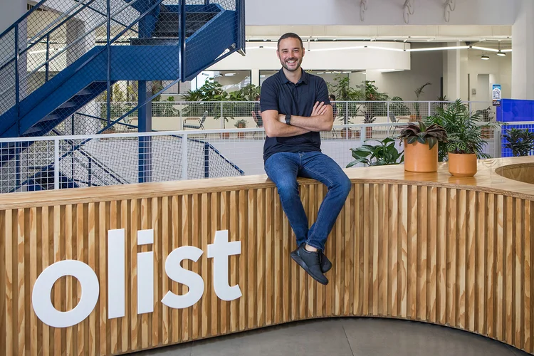 Tiago Dalvi, do Olist: abertura de contas bancárias aumentou o share of wallet, que é o percentual do total transacionado no negócio de cada cliente, que saiu de 0,5% para 30% em apenas seis meses (Olist/Divulgação)