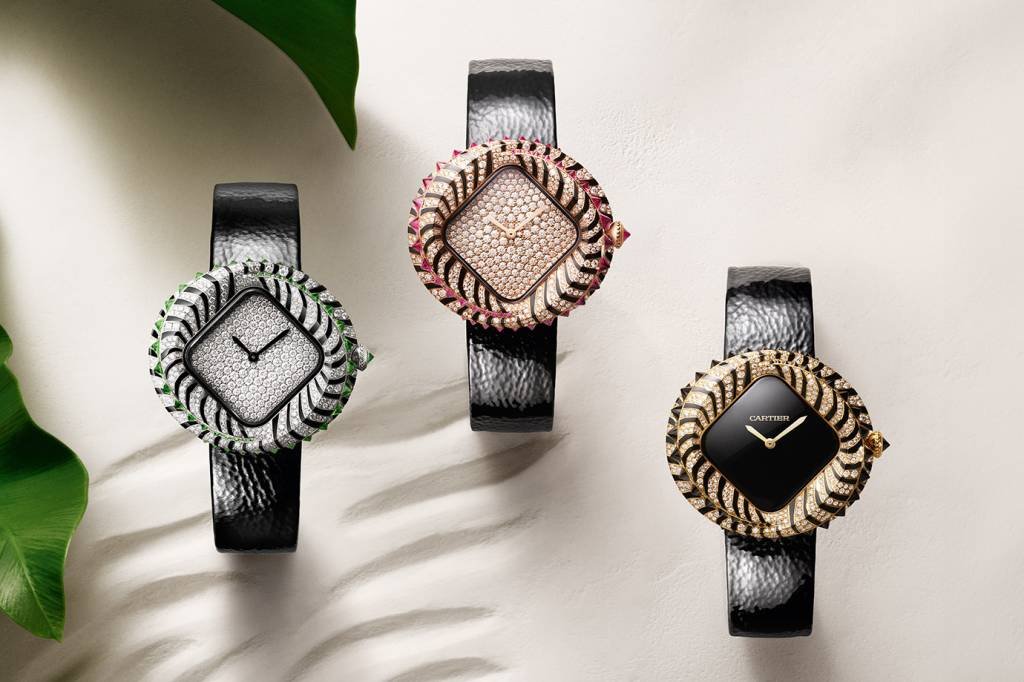 Releitura de clássicos: Cartier apresenta seus relógios-joias no Watches & Wonders 2024