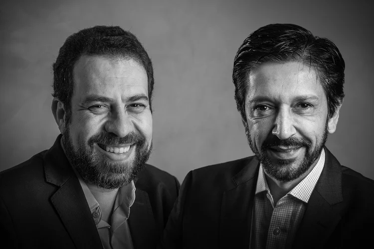 Eleições 2024: Guilherme Boulos e Ricardo Nunes disputam a prefeitura de São Paulo (Leandro Fonseca/Exame)