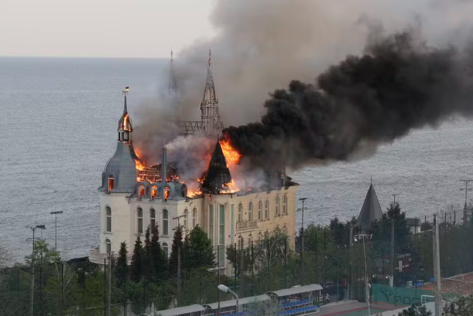 'Castelo de Harry Potter' é destruído por míssil russo na Ucrânia