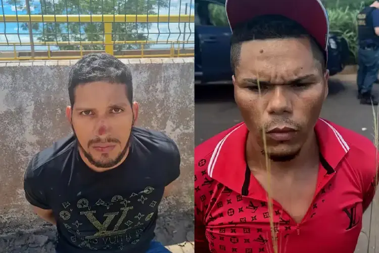 Rogério da Silva Mendonça, de 35 anos, e Deibson Cabral Nascimento, de 33, conseguiram fugir do presídio em 14 de fevereiro (Polícia Federal/Divulgação)