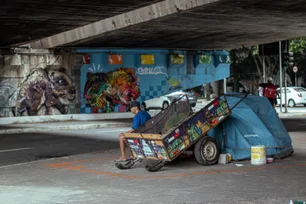 Imagem referente à matéria: SP Invisível e JCDecaux criam ação em meio a alta da população vivendo nas ruas