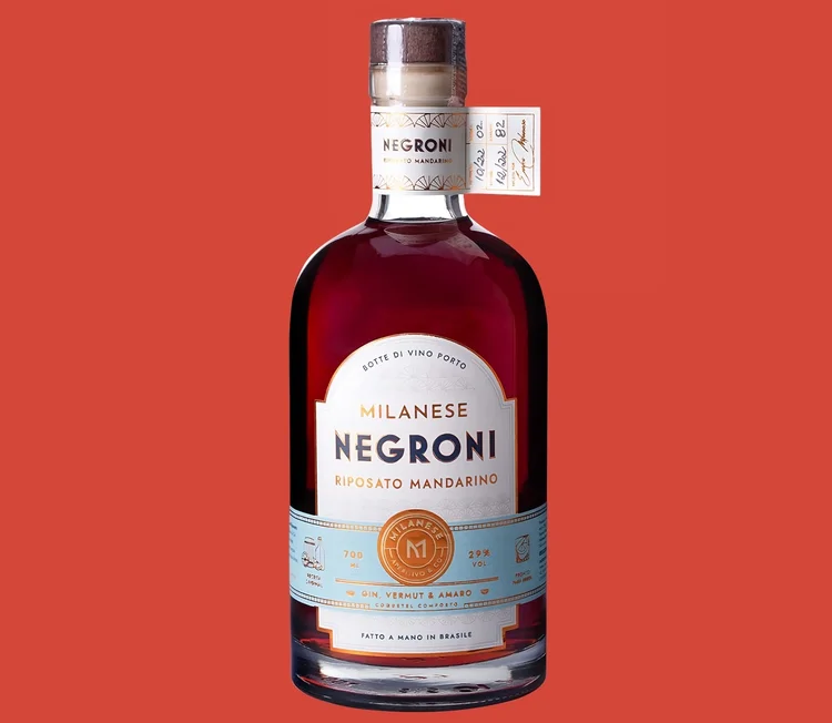 Milanese: Negroni pronto tem quatro versões. (Divulgação/Divulgação)