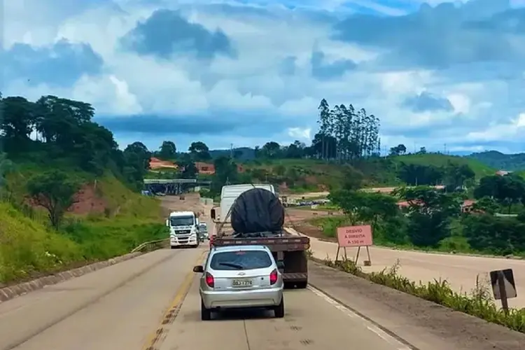 BR-381 conhecida como 'Rodovia da Morte' não teve interessados na concessão pela terceira vez (Polícia Rodoviária Federal/Divulgação)