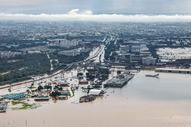 Chuvas no RS: sites oficiais ficam fora do ar (AFP)