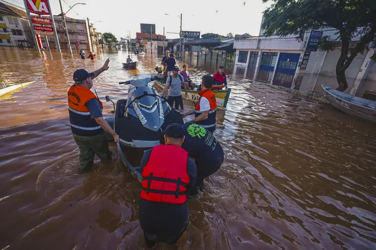 Rio Grande do Sul: chuva já deixou 100 mortos no estado  (Porto Alegre City Hall/AFP Photo)
