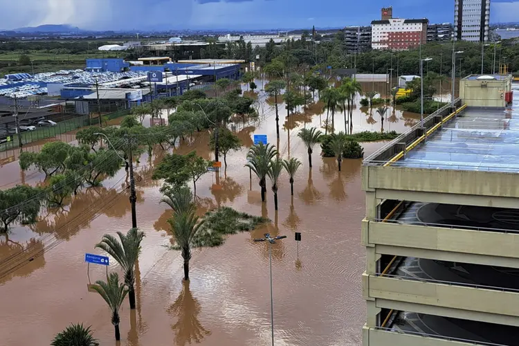 Rio Grande do Sul: veja os números atualizados (Handout / Fraport Brazil /AFP Photo)