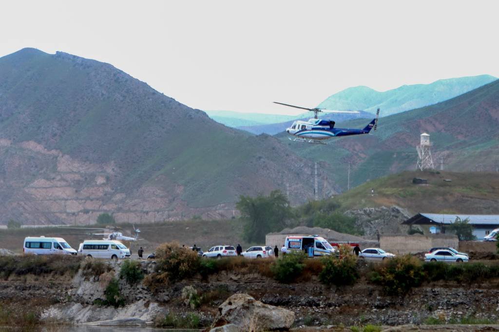 Helicóptero que caiu no Irã é versão civil de modelo usado na Guerra do Vietnã