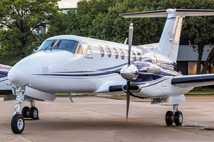 Modelo King Air 360, vendido pela TAM Aviação Executiva e que pode custar quase US$ 8 milhões (Divulgação)