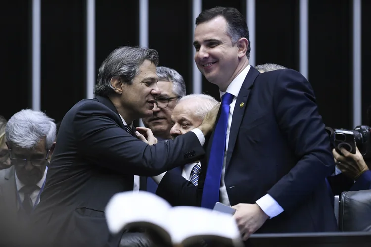 Haddad: ministro apresentará pacote para Rodrigo Pacheco ainda esta semana (Jefferson Rudy/Agência Senado/Flickr)
