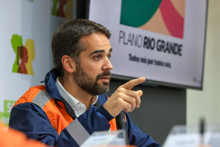 Eduardo Leite, governador do Rio Grande do Sul (Gustavo Mansur/ Palácio Piratini/Divulgação)