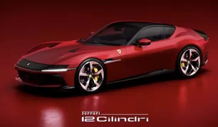 Imagem referente à matéria: Ferrari lança modelo com "cara" dos anos 50 e 60