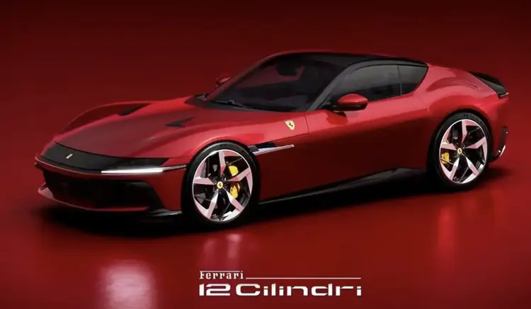 O 12Cilindri tem um preço estimado de US$ 423 mil (Nova Ferrari foi inspirado em carros gran turismo dos anos 50 e 60/Divulgação)