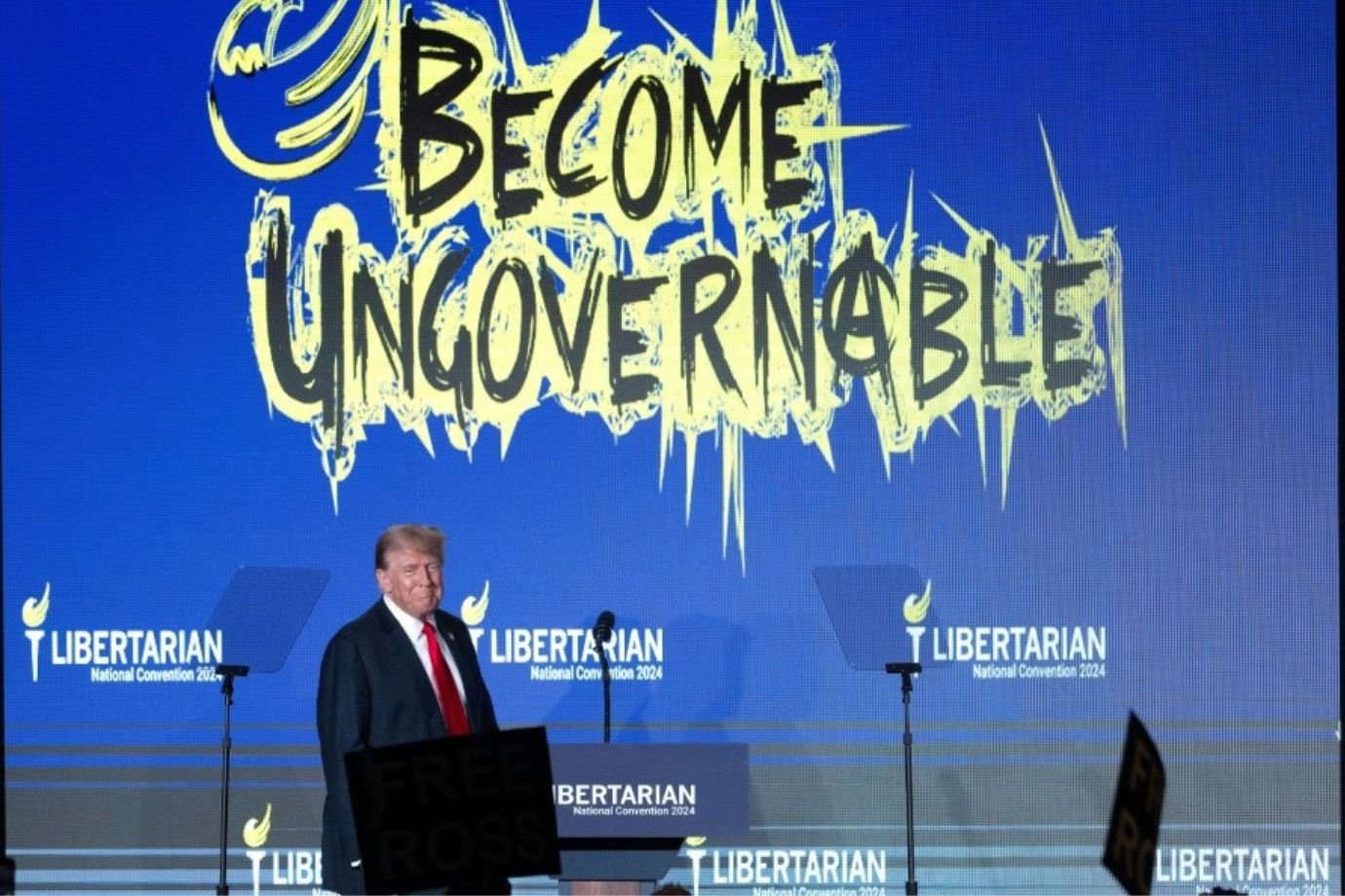 Trump promete soltar traficante em troca de apoio do Partido Libertário