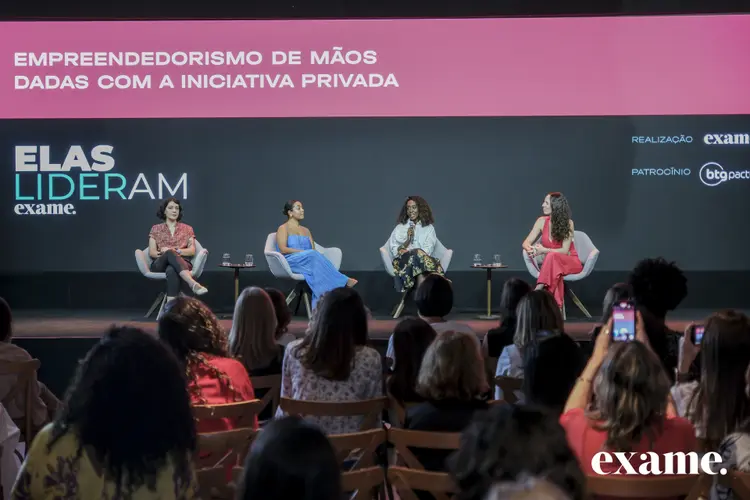 Plural: painel discutiu o papel das empresas no avanço do empreendedorismo brasileiro (Eduardo Frazão/Exame)