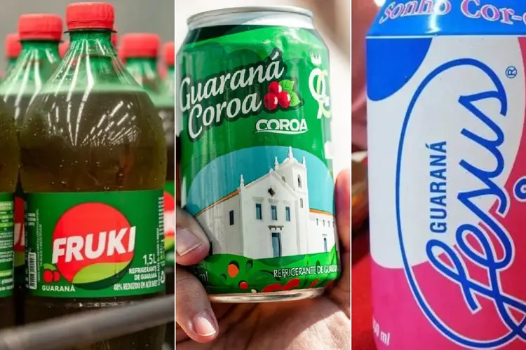 Fruki, Coroa, Jesus: três marcas famosas de refrigerantes regionais (Divulgação)