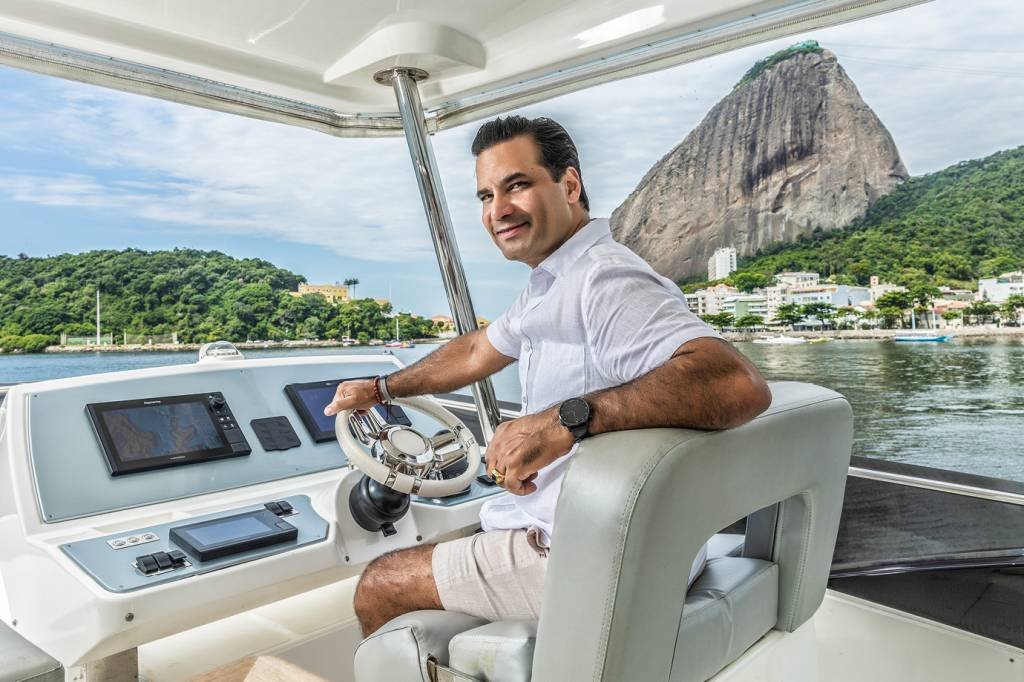 Gustavo Filgueiras, CEO do Emiliano narra suas histórias no mar