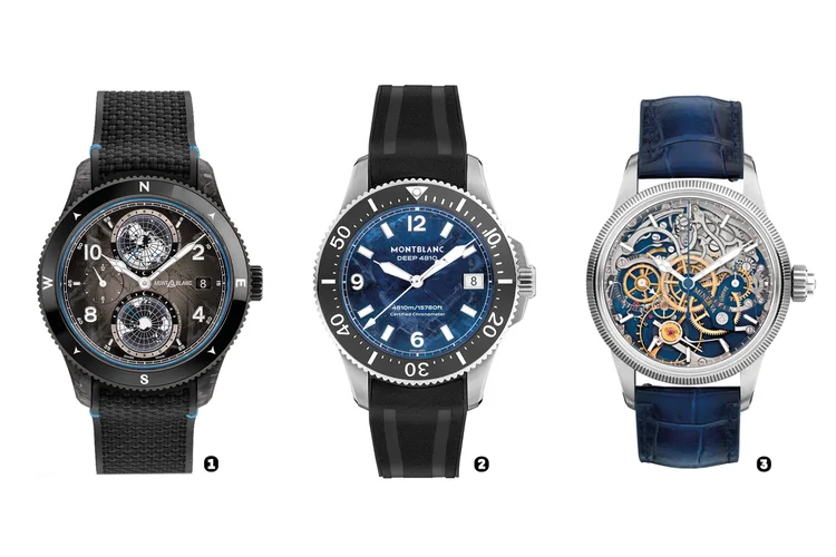 Montblanc: os modelos esportivos têm ganhado tanto peso quanto os clássicos (Montblanc/Divulgação)