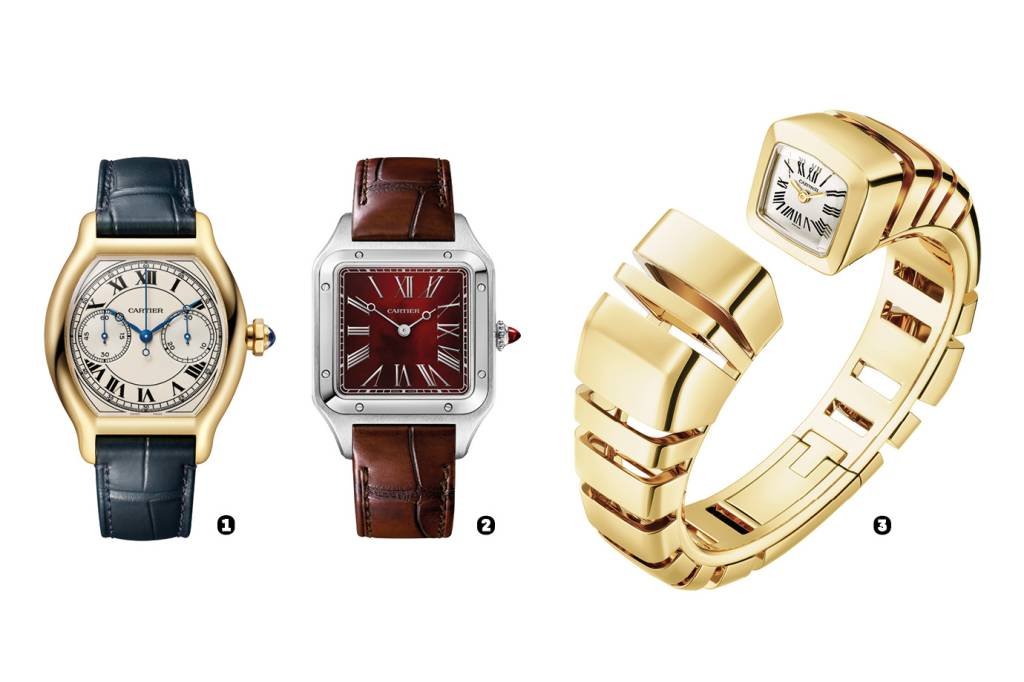 Cartier apresenta novas versões de seus relógios históricos