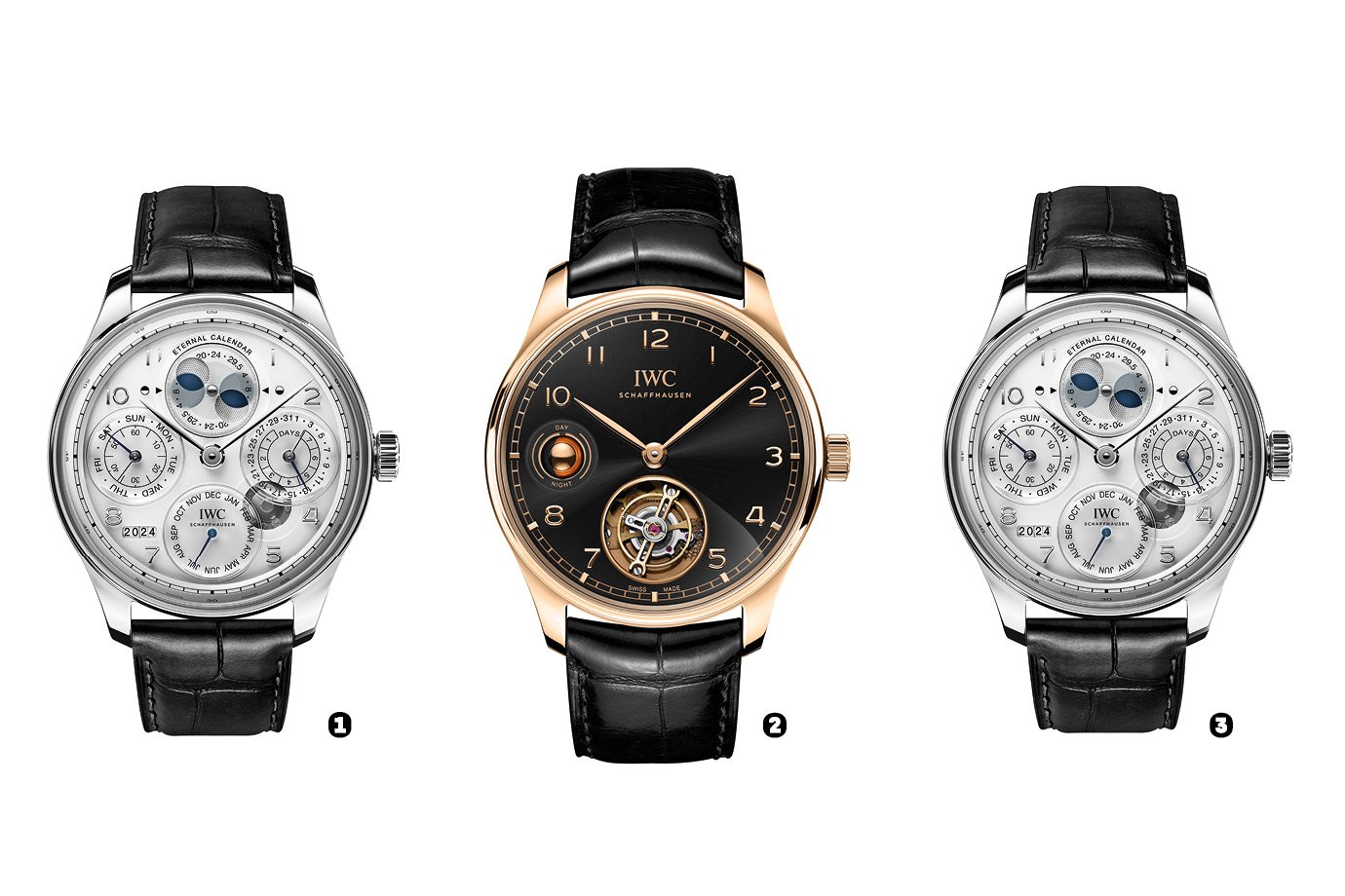 Dress watches: IWC apresenta três modelos do Portugieser