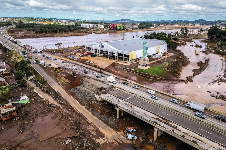 Mudanças climáticas: extremos deve afetar fornecimento de água (Nelson Almeida/AFP/Getty Images)