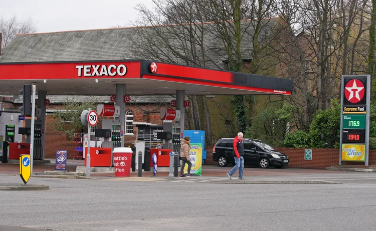 Texaco: marca volta em parceria de Ipiranga e Chevron  (Peter Byrne/PA Images/Getty Images)