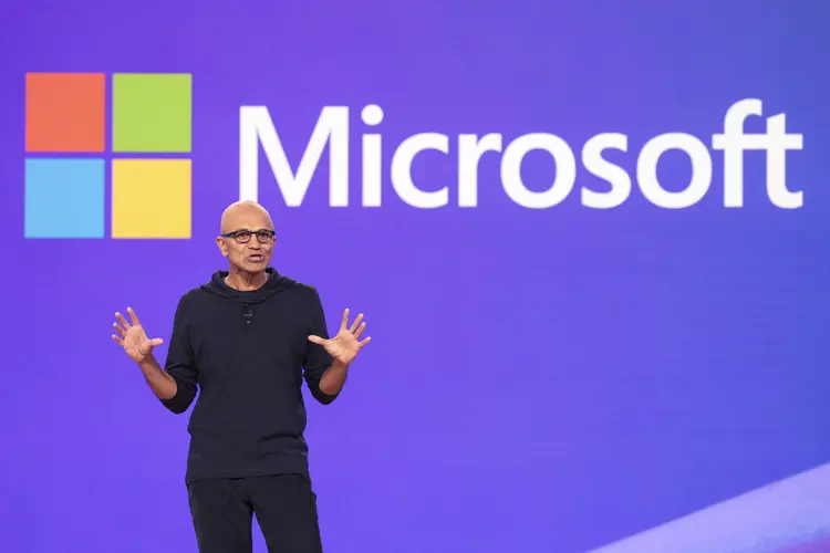 Satya Nadella: CEO da Microsoft (JASON REDMOND/Getty Images)