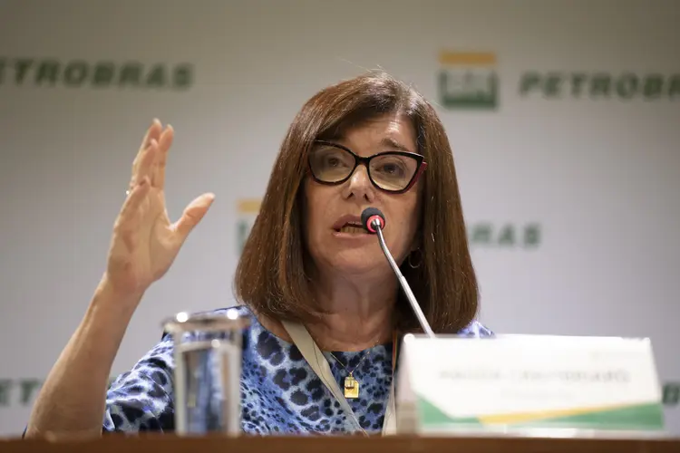 Magda Chambriard, presidente da Petrobras, anunciou três novos membros da diretoria nesta sexta-feira (Lucas Landau/Getty Images)