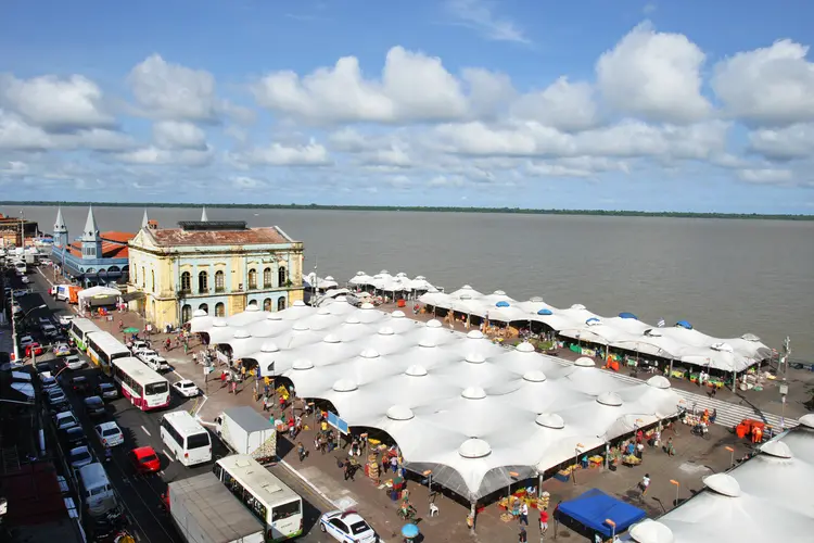 Investimentos: mercado Ver-o-Peso, em Belém, passará por revitalização antes da COP30 (Getty Images)