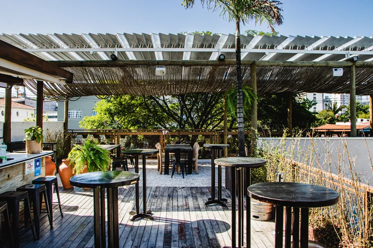 Jacaré Grill: rooftop pode ser reservado inteiro. (Divulgação/Divulgação)