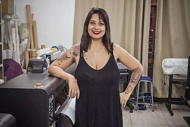 Líbini Araújo, da Beijo Tchau Presentes: "Para mim, nenhum cliente é igual e manter a confiança no meu trabalho e segurança nas decisões que tomo é prioridade" (Beijo Tchau Presentes/Divulgação)