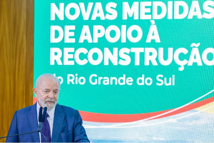 Lula: governo atual enfrenta muitos desafios em diversos setores (Ricardo Stuckert / PR/Divulgação)