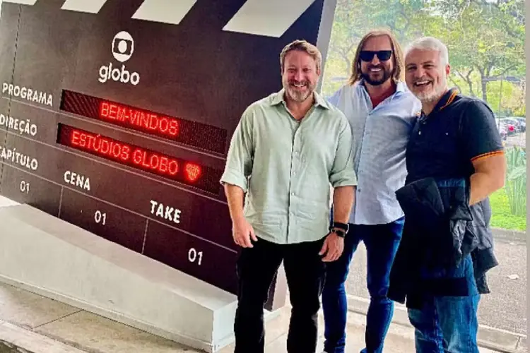 Sergio Hondjakoff volta aos estúdios Globo após anos afastado (Redes Sociais/Reprodução)
