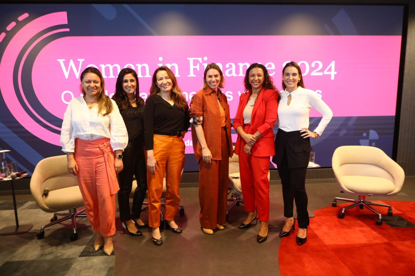 Créditos: Lançamento Women in Finance 2024: encontro presencial no dia 22 de maio no escritório da PWC Brasil, em São Paulo (PWC Brasil/Divulgação)