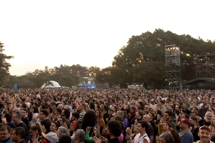 A segunda edição do C6 Fest acontece nos dias 17, 18 e 19 de maio dentro do Parque Ibirapuera, em São Paulo (C6 Fest/Divulgação)