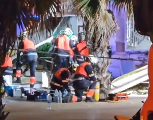 Imagem referente à matéria: Duas pessoas morrem e dezenas ficam feridas após desabamento em ilha na Espanha