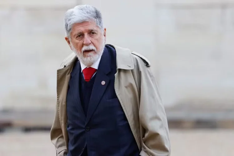 O assessor especial da Presidência, Celso Amorim (Ludovic Marin/AFP)