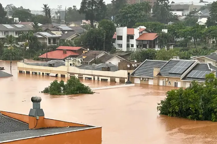 Chuvas no Rio Grande do Sul: estado sofre com enchentes e deslizamentos  (Arquivo Pessoal/Divulgação/Agência Brasil)