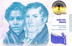 Imagem referente à matéria: Argentina lança nota de 10.000 pesos, feita na China, que vale 57 reais