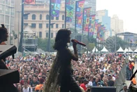 Imagem referente à notícia: Virada Cultural de SP: confira previsão do tempo para o fim de semana antes de ir aos shows